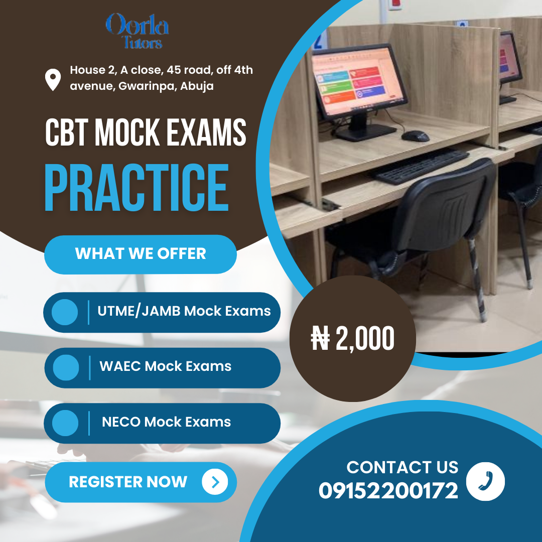 Read more about the article UTME/JAMB, WAEC, NECO CBT Mock Exams Practice